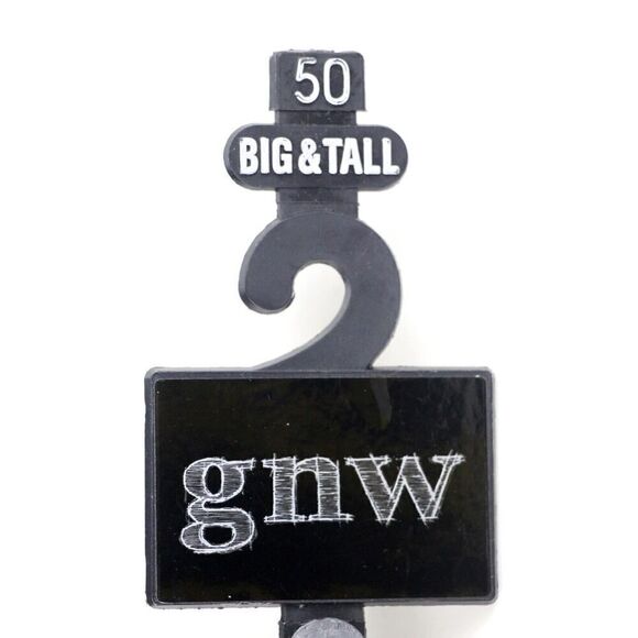 NWT GNW BLACK BROWN REAL LEATHER 1 3/8"Wd REVERSIBLE CASUAL DRESS BELT 50 (R64 - Picture 10 of 16